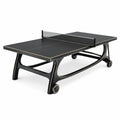 Tavolo da ping pong in MDF e metallo nero