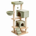 Albero Tiragraffi per Gatti in MDF e Sisal Verde