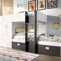 Armadio Dmora, alluminio, Antracite, con ruote, 271x111h150 cm