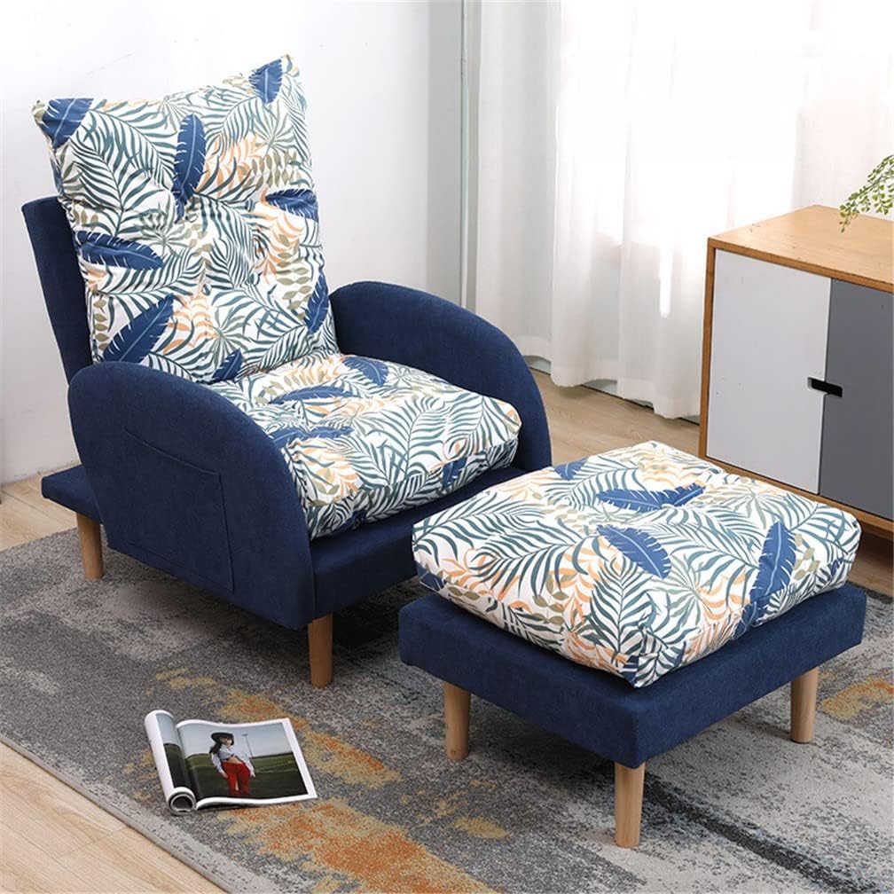 Poltrona letto GYEQXKT, reclinabile, regolabile, con poggiapiedi, per soggiorno, Supporta 150 kg, per Relax e Comfort